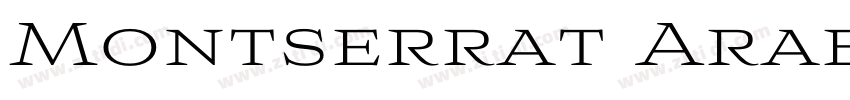 Montserrat Arabic Re字体转换